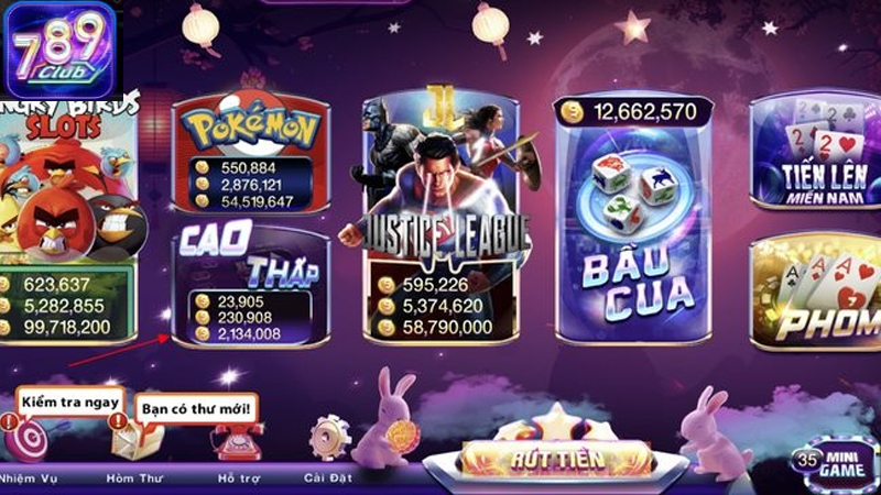  Một trong những tính năng đặc biệt của trò chơi Cao Thấp 789Club là "Cược Gấp Đôi"
