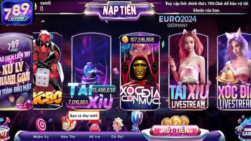 789Club là một trong những cổng game hàng đầu