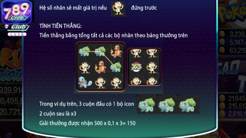 Pokemon 789Club là phiên bản trực tuyến của trò chơi Pokemon truyền thống